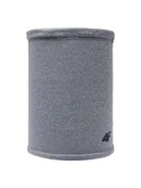 Rękawiczki sportowe damskie - 4F Komin H4Z22-BANU003 Szary - miniaturka - grafika 1