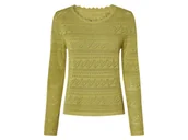 Swetry damskie - esmara® Sweter damski (Zielony, M(40/42)) - miniaturka - grafika 1