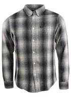 Koszule męskie - Lee Button Down Męska Koszula Materiałowa W Kratę Faded Black L880Zgkd-M - miniaturka - grafika 1