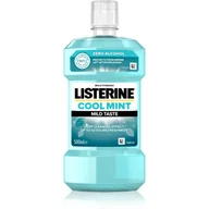 Płyny do płukania jamy ustnej - Listerine Bezalkoholowy płyn do płukania ust zero chłodny łagodny smak Objętość 500 ml) - miniaturka - grafika 1
