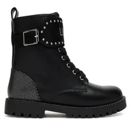 Buty dla dziewczynek - Botki Liu Jo Wanda 832 4F4321 EX123 Czarny - miniaturka - grafika 1