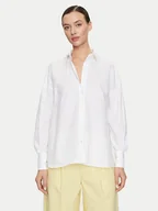 Koszule damskie - ViCOLO Koszula RB0068 Biały Relaxed Fit - miniaturka - grafika 1