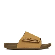 Buty dla chłopców - Klapki Quiksilver EO-POCHI SUEDE CQ10164BT Beżowy - miniaturka - grafika 1