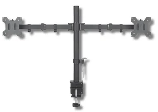 Techly Techly Podwójne ramię biurkowe LED/LCD 13-27 cali 2x10kg VESA regulowane AJTEYL000027514 - Akcesoria do monitorów - miniaturka - grafika 7