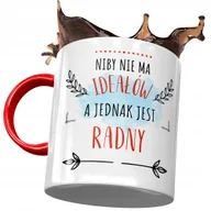 Kubki - Kubek Czerwony Dla Radnego Idealny Radny z Nadrukiem ze Zdjęciem + Opakowanie na prezent (wzór 04) - miniaturka - grafika 1