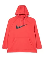 Bluzy męskie - Nike Męska bluza M NK DF HDIE PO SWSH, homar/czarna, L CZ2425 605 - miniaturka - grafika 1