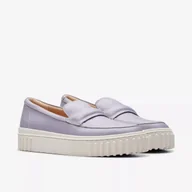 Półbuty damskie - Clarks Mayhill Cove [lilac leather] - rozmiar 39.5 - miniaturka - grafika 1