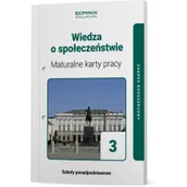 Podręczniki dla liceum - OPERON PODRĘCZNIKI Wiedza o Społeczeństwie Maturalne Karty Pracy 3 Liceum I Technikum Zakres Rozszerzony - Artur Derdziak - miniaturka - grafika 1