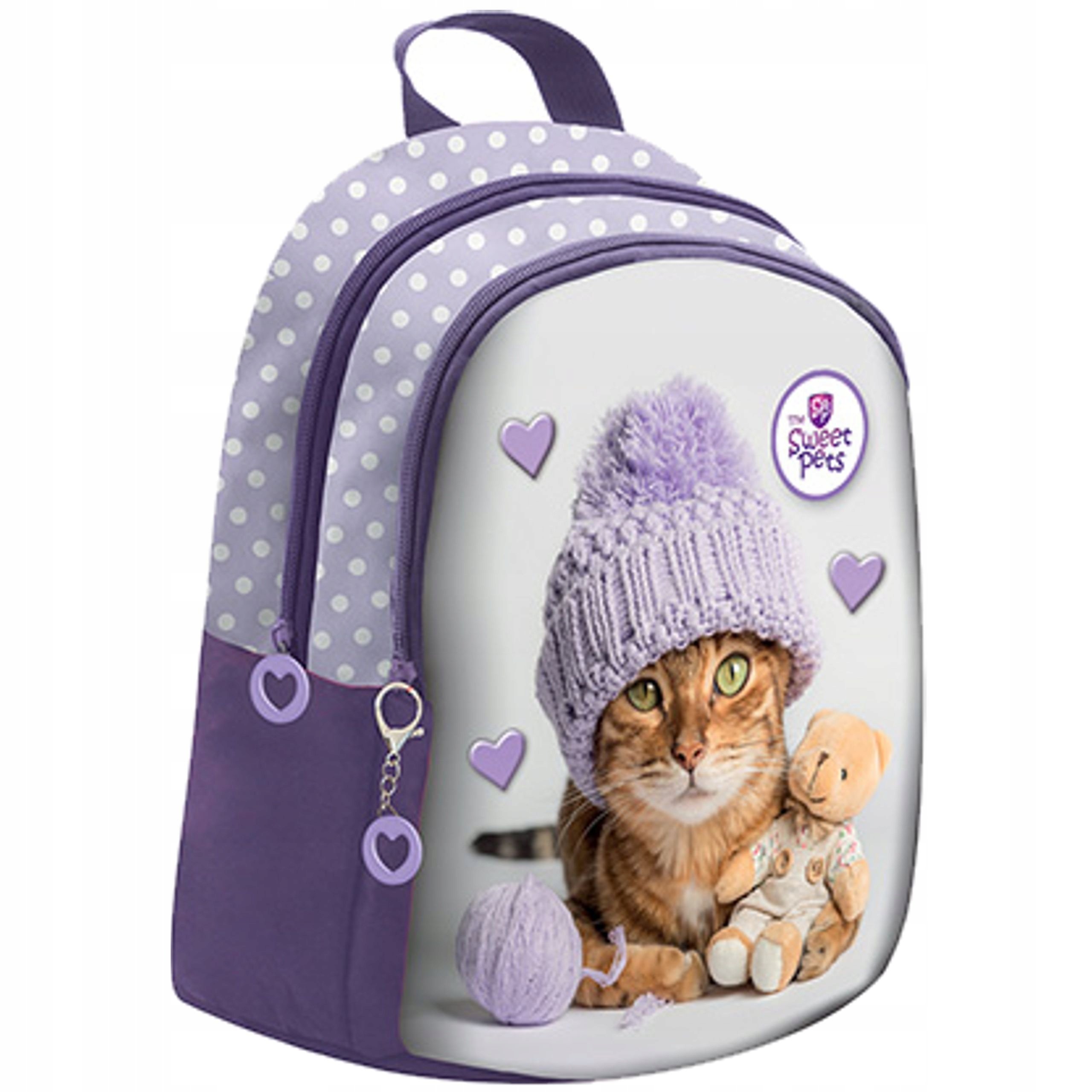 Plecak Młodzieżowy Plecak Szkolny Dziecięcy Tornister mały The sweet pets0