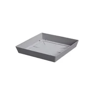 Donice - Podstawka Lofly saucer square - kamienny szary - miniaturka - grafika 1