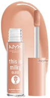 Błyszczyki do ust - NYX Professional Makeup - This is Milky Gloss Milkshake - Błyszczyk do ust - 4 ml - MILK N HUNNY - miniaturka - grafika 1