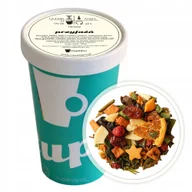 Herbata - Herbata biała PRZYJAŹŃ premium sypana ananas banan kokos płatki róży 120g - herbata liściasta sypana mieszanka napar susz - miniaturka - grafika 1