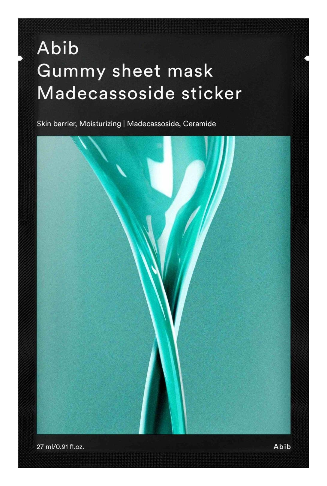 Abib Gummy Sheet Mask Madecassoside Sticker Maska w płachcie