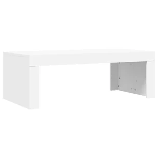 Stolik kawowy, biały 102x50x36 cm, materiał drewnopochodny Lumarko! - Ławy i stoliki kawowe - miniaturka - grafika 7