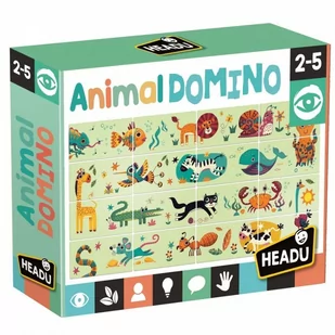 Russell HEADU Domino zwierzęta - Gry planszowe - miniaturka - grafika 1