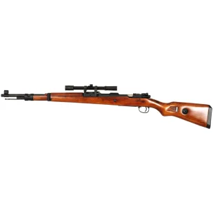 Karabin Wyborowy 6mm SW-022A Kar98 (Real Wood) Rifle Replica with scope   - Karabiny ASG - miniaturka - grafika 1
