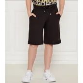 Spodnie i spodenki dla chłopców - HUGO KIDS Szorty | Relaxed fit - miniaturka - grafika 1