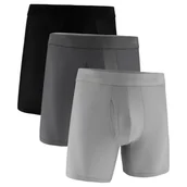 Majtki męskie - Bokserki męskie Under Armour Performance Tech Mesh - Mod 6in 3Pack Mod Gray XL - miniaturka - grafika 1