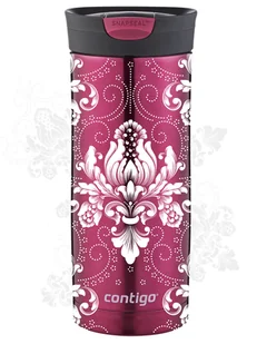 Kubek termiczny Contigo Huron 470 ml - Arabeska White - Vivacious - Kubki termiczne - miniaturka - grafika 1
