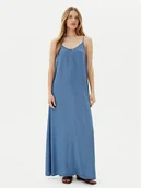 Sukienki - ONLY Sukienka letnia Charis 15337932 Niebieski Loose Fit - miniaturka - grafika 1