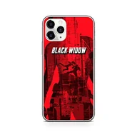 Etui i futerały do telefonów - ERT GROUP etui na telefon Apple Iphone 11 PRO, case oryginalny i oficjalnie licencjonowany przez Marvel, wzór Czarna Wdowa 007, optymalnie dopasowane, plecki z TPU częściowo przeźroczyste - miniaturka - grafika 1