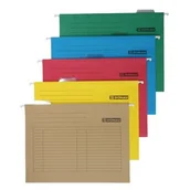 Teczki i skoroszyty - Donau Teczka zawieszkowa A4 brązowa 230g 7410905PL-02) op.5szt - miniaturka - grafika 1