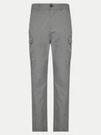 Spodnie męskie - Napapijri Spodnie materiałowe NP0A4IDQH621 Szary Regular Fit - miniaturka - grafika 1