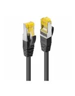 Kable miedziane - Lindy RJ45 S/ftp Lszh 1m Czarny 10 47691 - miniaturka - grafika 1