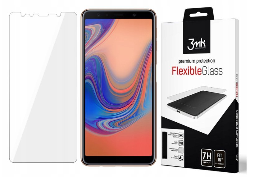 3MK FLEXIBLE SZKŁO HYBRYDOWE do GALAXY A7 2018