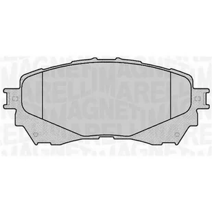 Klocki hamulcowe - komplet MAGNETI MARELLI 363916060677 - Klocki hamulcowe - miniaturka - grafika 1