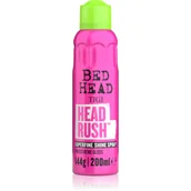 Kosmetyki do stylizacji włosów - Tigi BED HEAD HEADRUSH - Spray nabłyszczający do włosów 200 ml - miniaturka - grafika 1