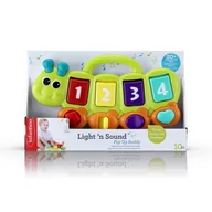 Zabawki interaktywne dla dzieci - Infantino 315092 Muzyczna Gąsieniczka - miniaturka - grafika 1