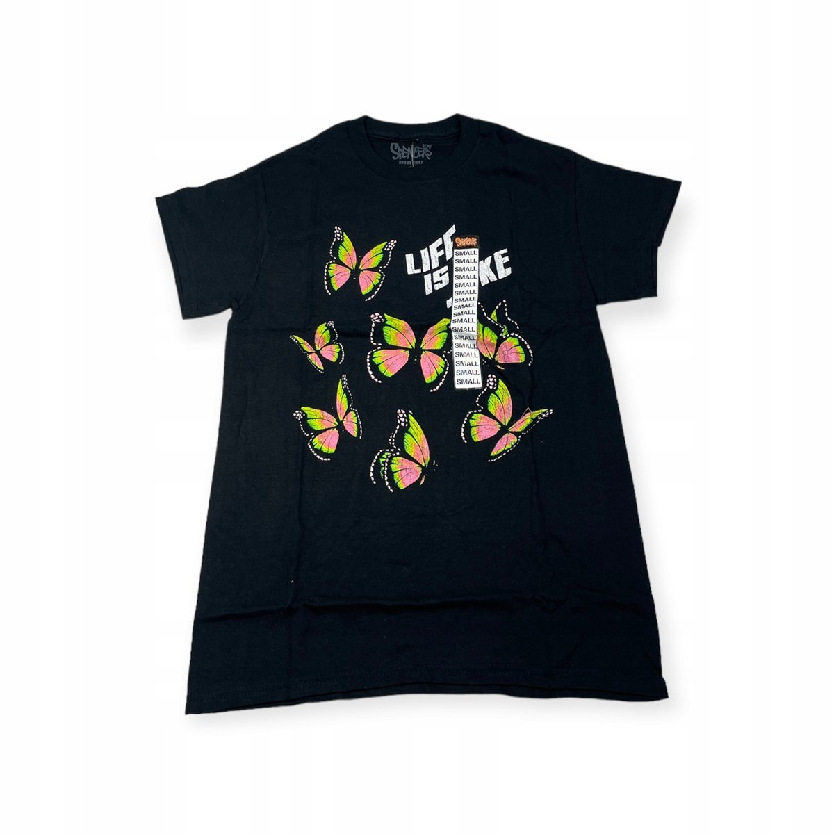 Koszulka T-shirt męski okrągły dekolt SPENCER'S NADRUK S