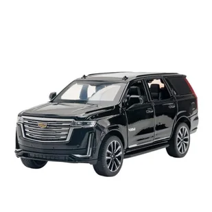 Cadillac Escalade Suv Metalowy Model Samochodu 1:24 Dźwięk Światło Prezent - Samochody i pojazdy dla dzieci - miniaturka - grafika 1