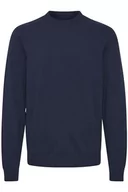 Swetry męskie - CASUAL FRIDAY sweter męski, 1940131 / granatowy (Dark Navy Melange), XXL - miniaturka - grafika 1