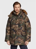 Kurtki męskie - Napapijri Kurtka zimowa Epoch NP0A4GM9 Zielony Regular Fit - miniaturka - grafika 1