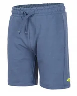 Spodenki męskie - 4F CHĹOPIÄCE KRĂ“TKIE SPODENKI DRESOWE BAWEĹNA / rozm 164 - miniaturka - grafika 1