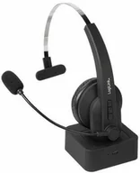 Słuchawki - LogiLink Słuchawka Bluetooth z mikrofonem, stacja ładowania - miniaturka - grafika 1
