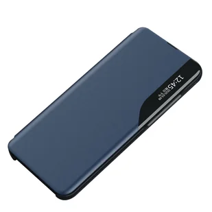 Eco Leather View Case elegancki futerał etui z klapką i funkcją podstawki Xiaomi Redmi Note 11 Pro+ 5G (China) / 11 Pro 5G (China) / Mi11i HyperCharge / Poco X4 NFC 5G niebieski - Etui i futerały do telefonów - miniaturka - grafika 1