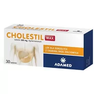 Układ pokarmowy - Cholestil Max 200mg x30 tabletek - miniaturka - grafika 1