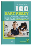 Pedagogika i dydaktyka - 100 kart pracy z ćwiczeniami korekcyjno-kompensacyjnymi doskonalącymi umiejętność czytania i pisania. Poziom 2 - miniaturka - grafika 1