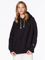 Bluzy damskie - Champion Bluza 116237 Czarny Regular Fit - miniaturka - grafika 1