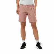 Spodenki damskie - Krótkie spodenki damskie Jack Wolfskin HIKING ALPINE SHORT W rose dawn - 36 - miniaturka - grafika 1