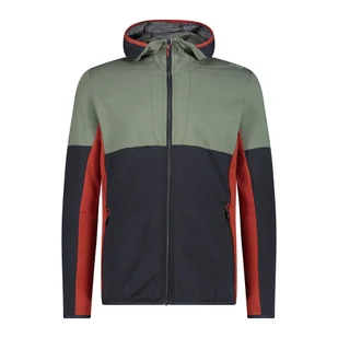Bluza męska CMP Zip Hood - Bluzy sportowe męskie - miniaturka - grafika 1