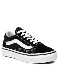 Trampki męskie - Vans Tenisówki Old Skool VN000W9T6BT Czarny - grafika 1