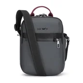 Torby podróżne - Torba miejska męska Pacsafe Metrosafe X Vertical Crossbody Slate - miniaturka - grafika 1
