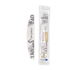 Aba Group Pilnik do Paznokci Półksiężyc 180/240 Sterylny - Akcesoria do paznokci - miniaturka - grafika 1