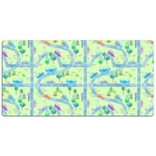 Podkładki na biurko - Podkładka na biurko dla dzieci Samochody 120x60 cm - miniaturka - grafika 1