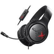 Słuchawki - Creative Sound BlasterX H3 czarne - miniaturka - grafika 1