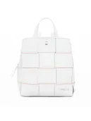 Torebki damskie - Desigual Plecak Yoko Blacno 25SAKP34 Biały - miniaturka - grafika 1